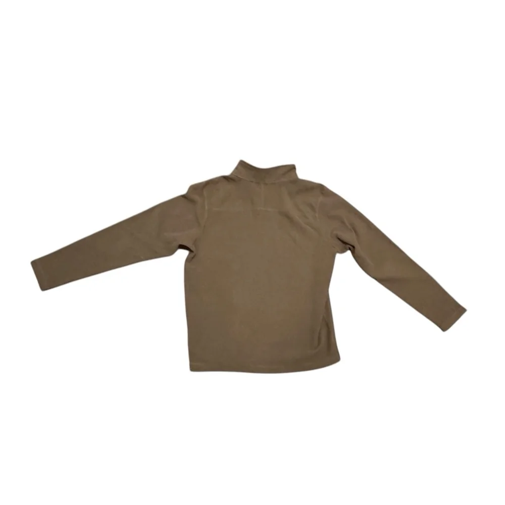 THE NORTH FACE TECH GLACIER 1/4-ZIP FLEECE MEN'S Sz M Coffee Bean Brown​​​​ - Picture 4 of 8